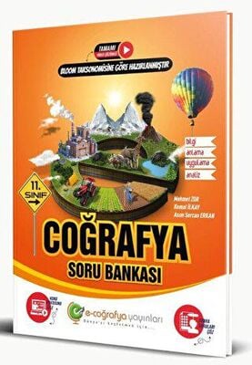 E-COĞRAFYA 11.SINIF COĞRAFYA SORU BANKASI 2024