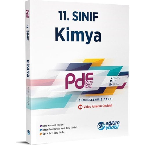Eğitim Vadisi 11.Sınıf Kimya Pdf -2020-