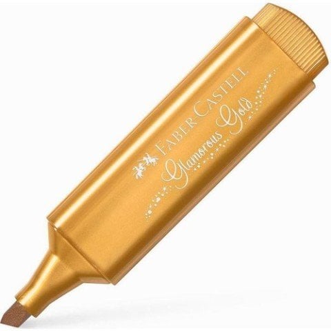 Faber-Castell Fosforlu Kalem 46 Metalik ALTIN