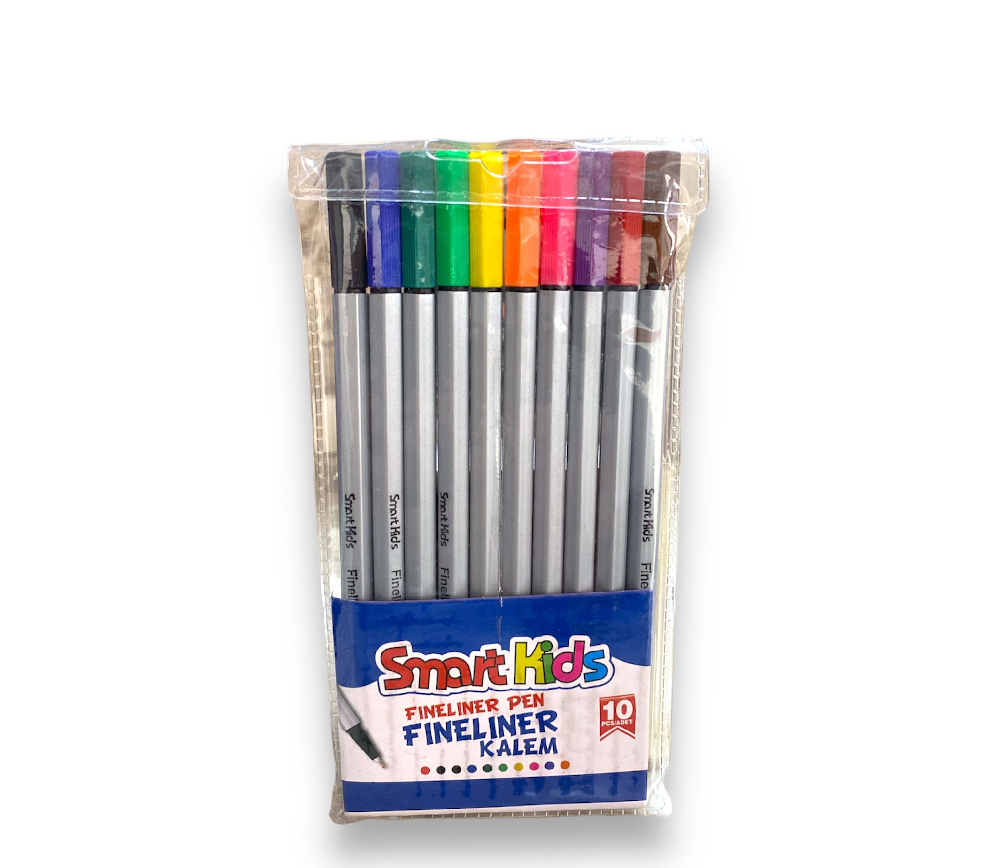 Smart Kıds 3563 Fınelıner Kalem 10 Renk Pvc Paket