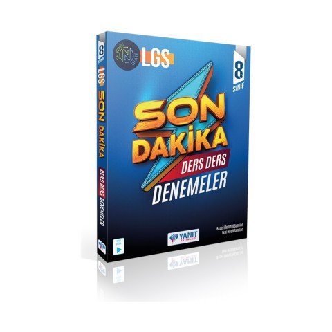 Yanıt Yayınları 8. Sınıf LGS Tüm Dersler Son Dakika Ders Ders Denemeleri