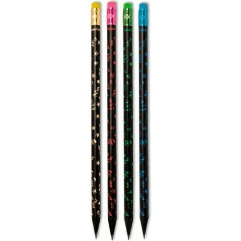 Faber-Castell Party Yuvarlak Gövde Silgili Kurşun Kalem - 1 Adet