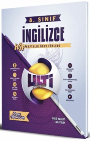 Ulti Yayınları 8. Sınıf LGS İngilizce Haftalık Ödev Föyleri