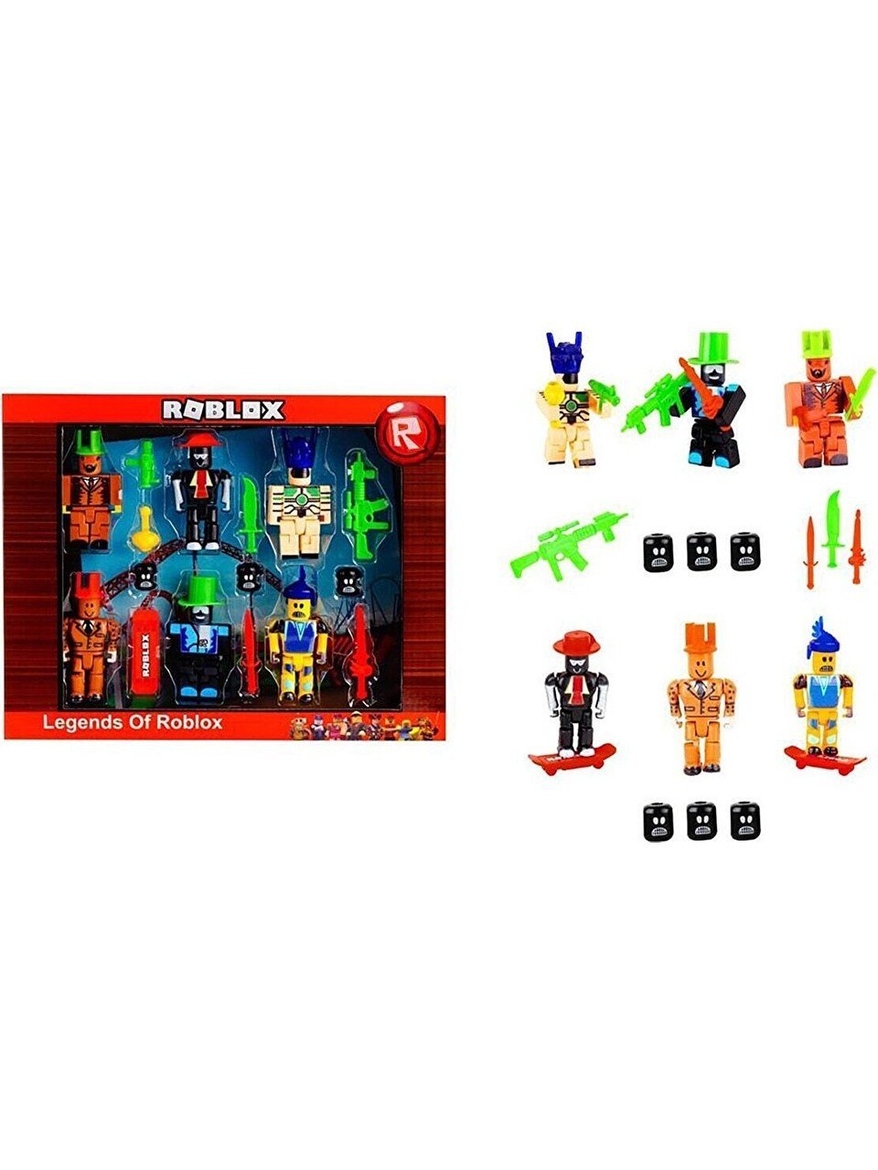 Figür robloks set 6 lı