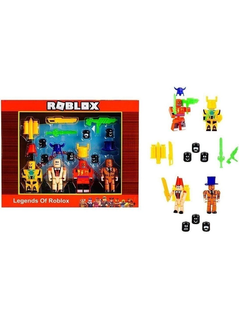 Figür robloks set 4 lü