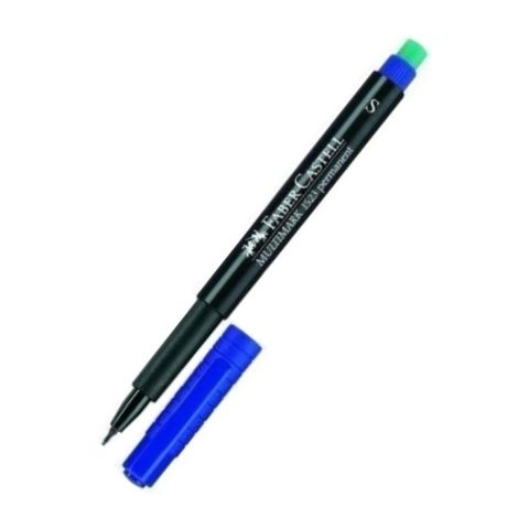 Faber Castell Permanent Kalem (s) Mavi