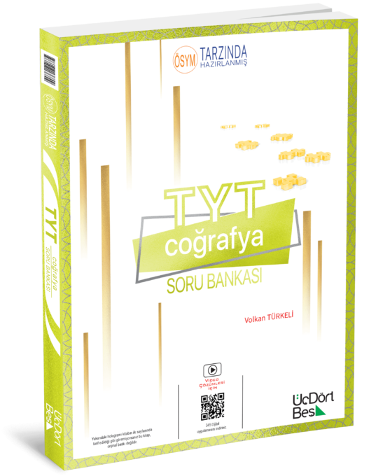 Üç Dört Beş TYT Coğrafya Soru Bankası