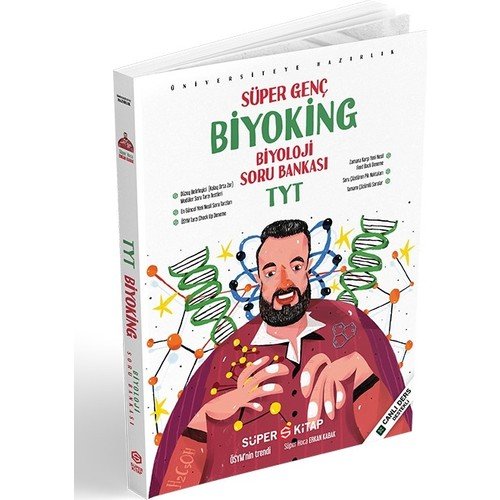 Süper Kitap TYT Biyoloji Süper Genç Biyoking Soru Bankası