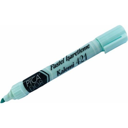 Picador Fosforlu Kalem Pastel Mavi