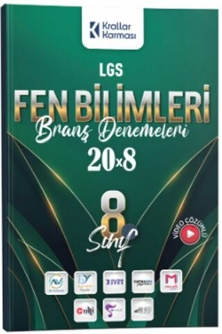 Krallar Karması 8.Sınıf Fen Bilimleri 20*8 Deneme 2024