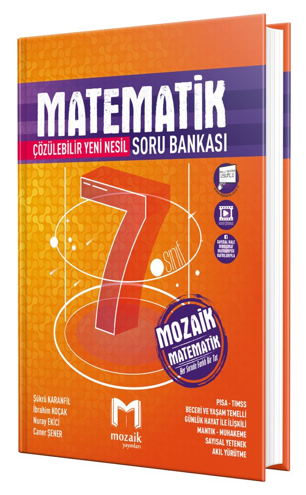 MOZAİK 7.SINIF MATEMATİK SORU BANKASI 2024