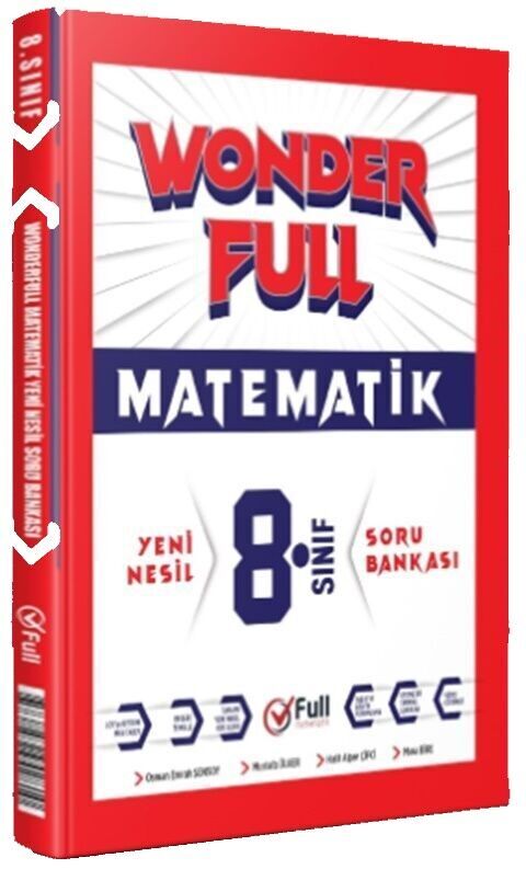 Full 8.Sınıf Matematik Wonderfull Soru Bankası 2024