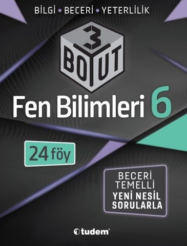 Tudem 6.Sınıf Fen Bilimleri 3 Boyut-2021