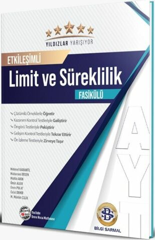 Bilgi Sarmal Yıldızlar Yarışıyor Limit Süreklilik 2024
