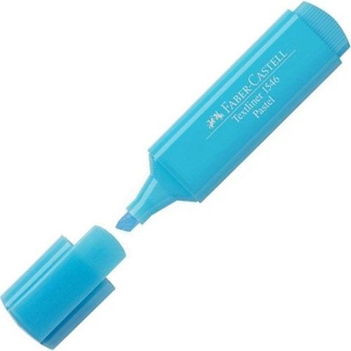 Faber Castell 1546 Pastel Fosforlu Kalem soluk mavi
