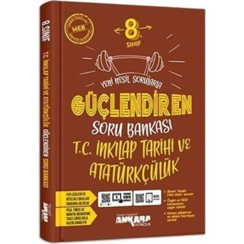 Ankara 8. Sınıf İnkılap Tarihi ve Atatürkçülük Güçlendiren Soru Bankası