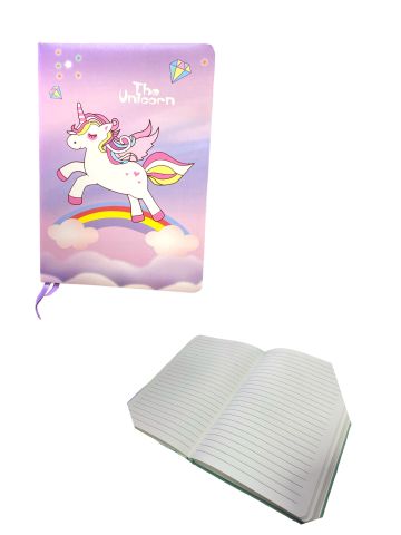 Maxx 6600-5 A5 Renkli Çizgili Defter 100 Ypr. - Unicorn