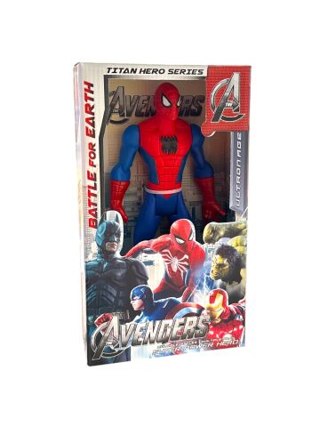 AVENGERS Figür Batman Örümcek Adam Karakter 30 Cm Sessiz