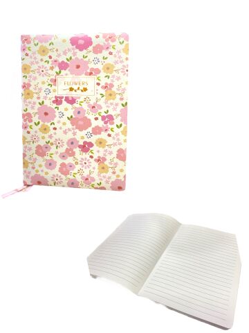 Maxx 6600-3 A5 Renkli Çizgili Defter 100 Ypr. - Desenli