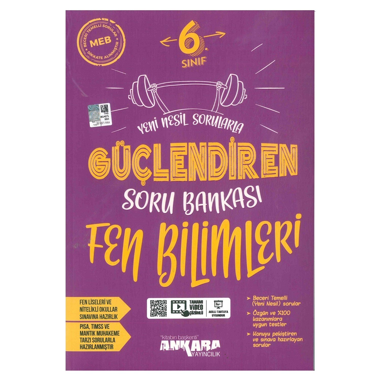 Ankara 6.Sınıf Güçlendiren Fen Bilimleri Soru Bankası