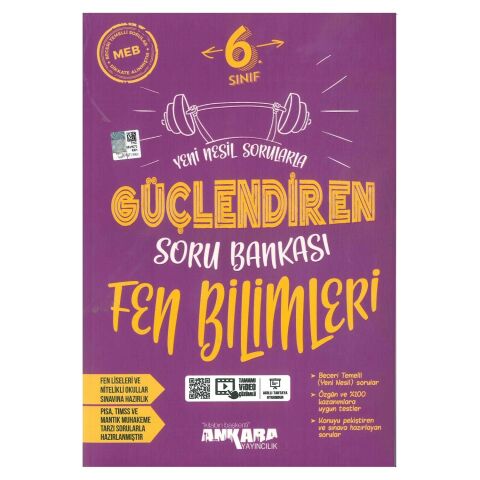 Ankara 6.Sınıf Güçlendiren Fen Bilimleri Soru Bankası
