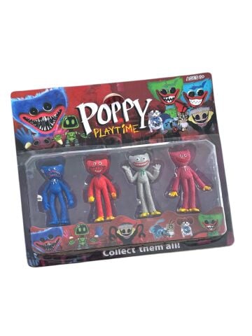 Ali Duman Oyuncak Poppy Karakter 4 Lü Set