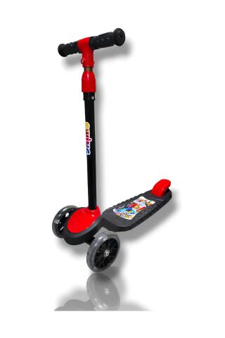 Swing Scooter Işıklı - Kırmızı (Kutulu)