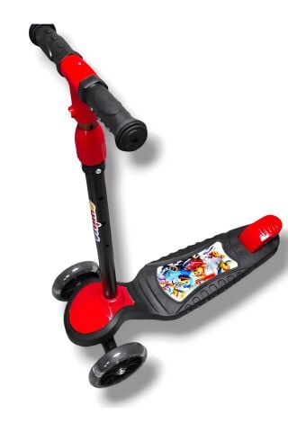 Swing Scooter Işıklı - Kırmızı (Kutulu)