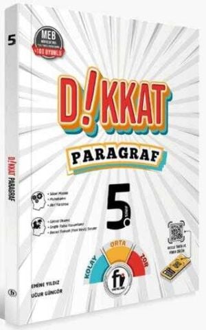 Fi Yayınları 5.Sınıf Dikkat Paragraf Soru Bankası