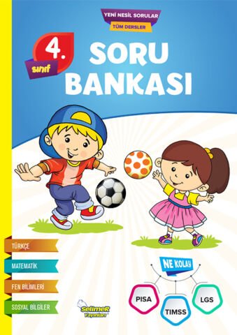 Selimer Yayınları Tüm Dersler 4. Sınıf Ne Kolay Soru Bankası
