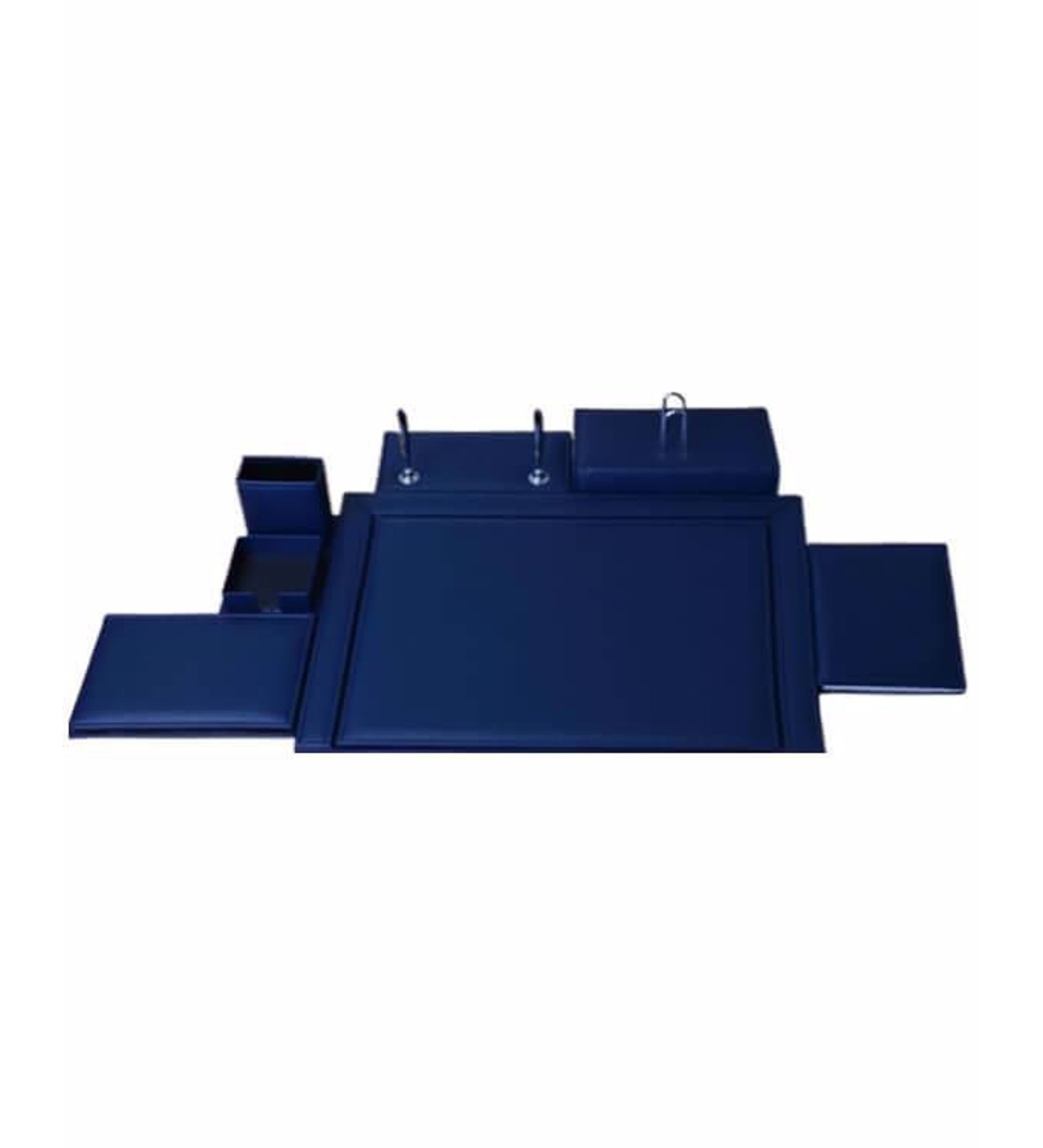 Inn Design lüx Sümen Takımı 9 Parça süet Elite st - 1922 - Lacivert