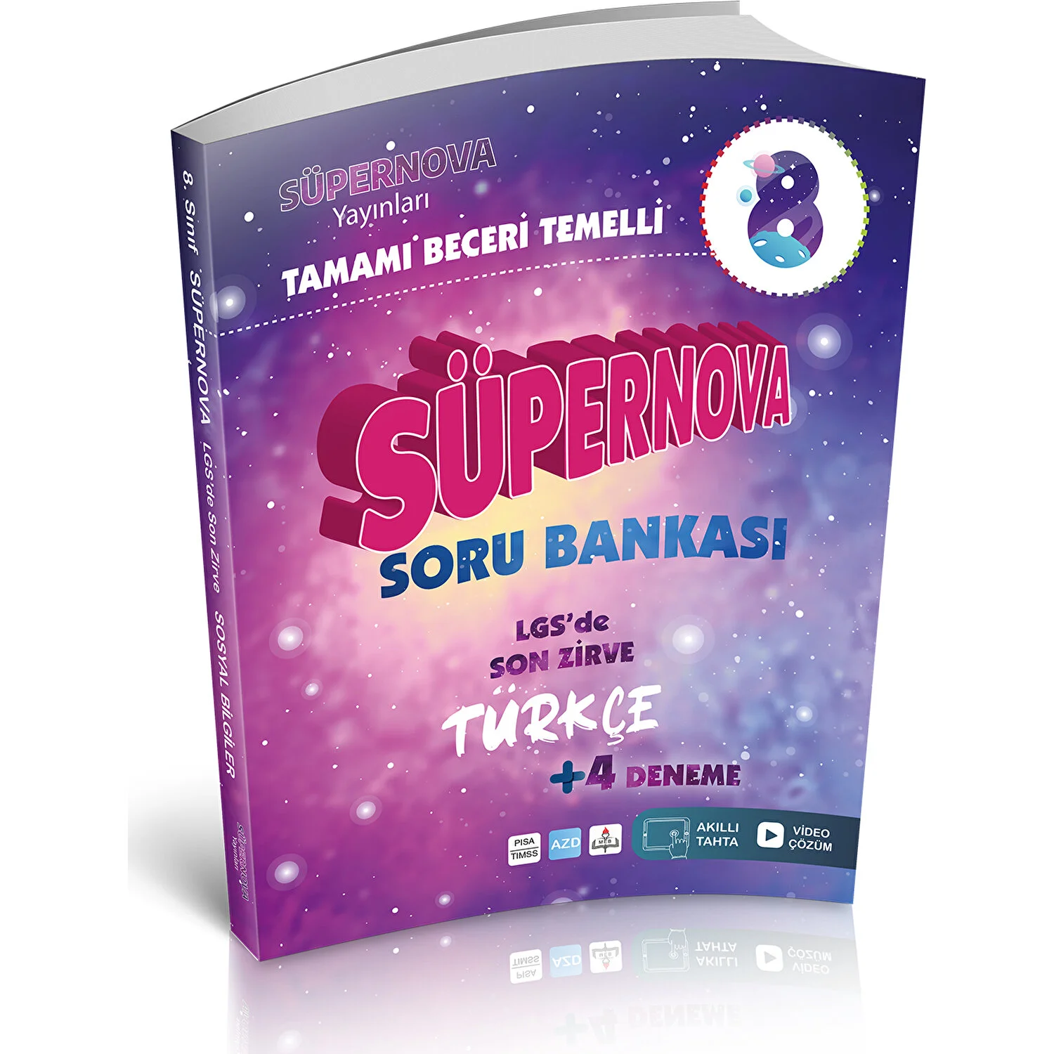 Süpernova Yayınları 8. Sınıf Süpernova Türkçe Beceri Temelli Soru Bankası