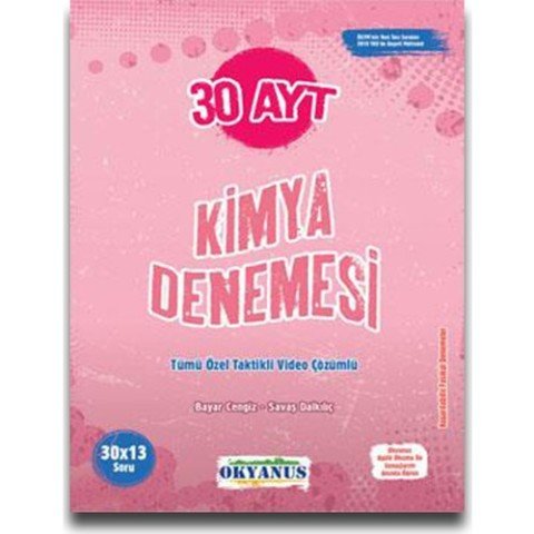Okyanus AYT 30 Kimya Denemesi