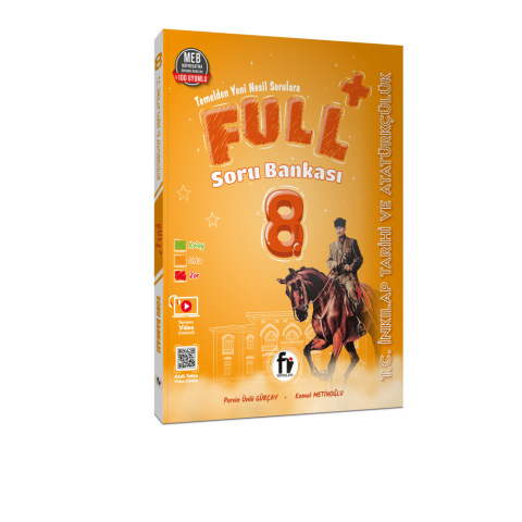 Fi Yayınları 8.Sınıf Full+ T.C.İnkılap Tarihi Ve Atatürkçülük Soru Bankası