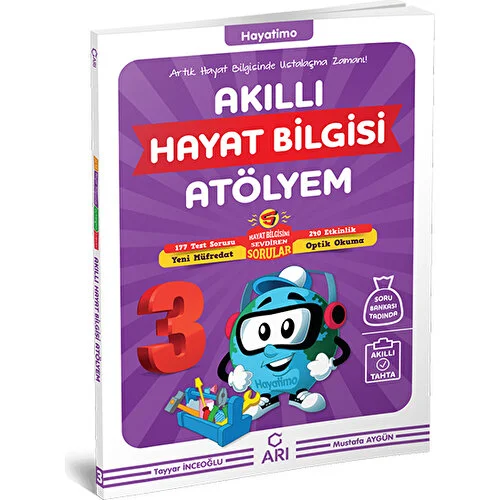 Arı Yayınları 3. Sınıf Hayatimo Akıllı Hayat Bilgisi Atölyem