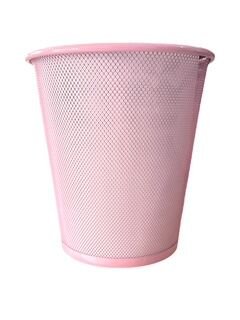 Maxx 5003c Metal Çöp Kovası (Boy 28 cm) - Pastel Pembe