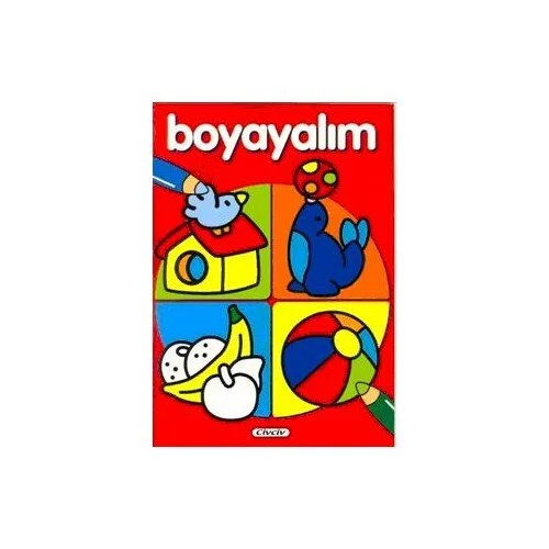 Yumurcak Yayınları Boyayalım D.-Kırmızı