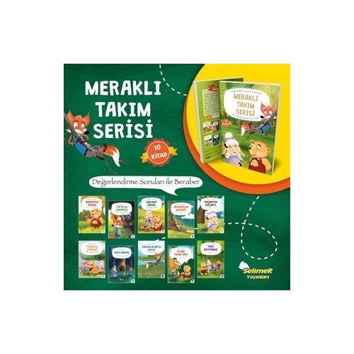 Yumurcak Yayınları Meraklı Takım Serisi 10 Kitap
