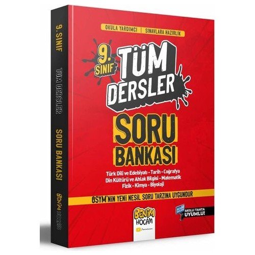 BENİM HOCAM 9.SINIF TÜM DERSLER SORU BANKASI (YENİ)