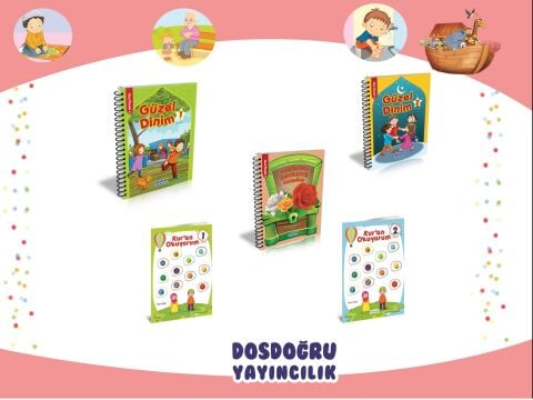 Dosdoğru Yayıncılık Güzel Dinim Eğitim Seti 5 Kitap