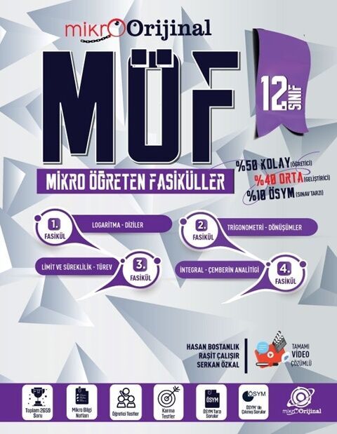MİKRO ORİJİNAL 12.SINIF MÖF SET 2024