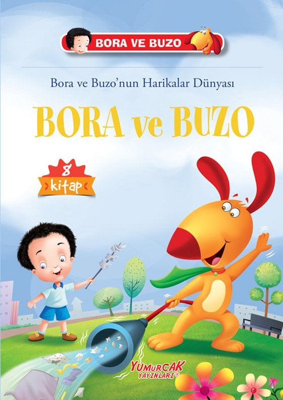 Yumurcak Yayınları Bora Ve Buzo Harika Davranışlar Serisi (8 Kitap)