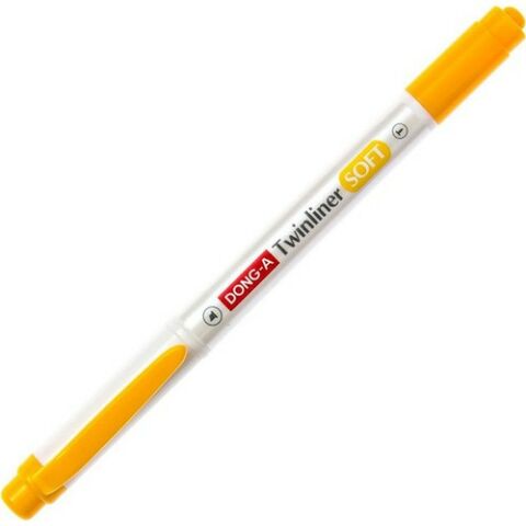Dong-A Twinliner Soft Fosforlu Kalem Altın Sarı No:73
