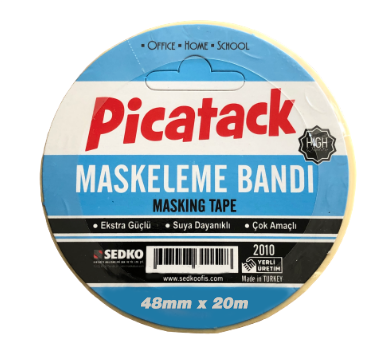 Picatack 48mm*20m Maskeleme Bandı