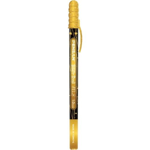 Pensan Simli Jel Kalem Jely 1.0mm – Altın