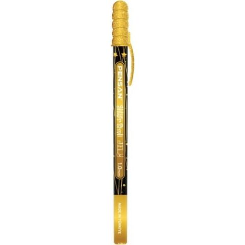 Pensan Simli Jel Kalem Jely 1.0mm – Altın