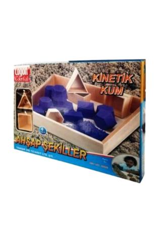 Logon Kinetik Kum Ahşap Şekiller
