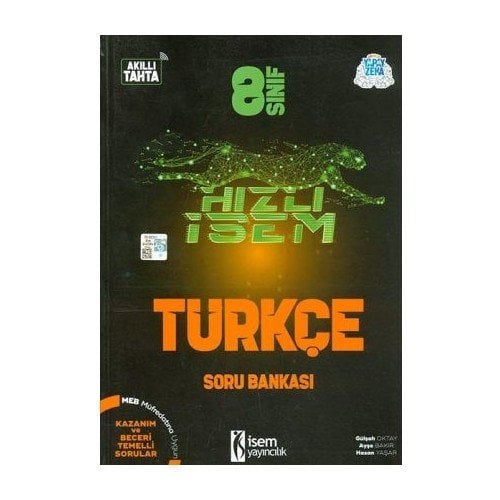 2021 HIZLI İSEM 8. SINIF TÜRKÇE SORU BANKASI