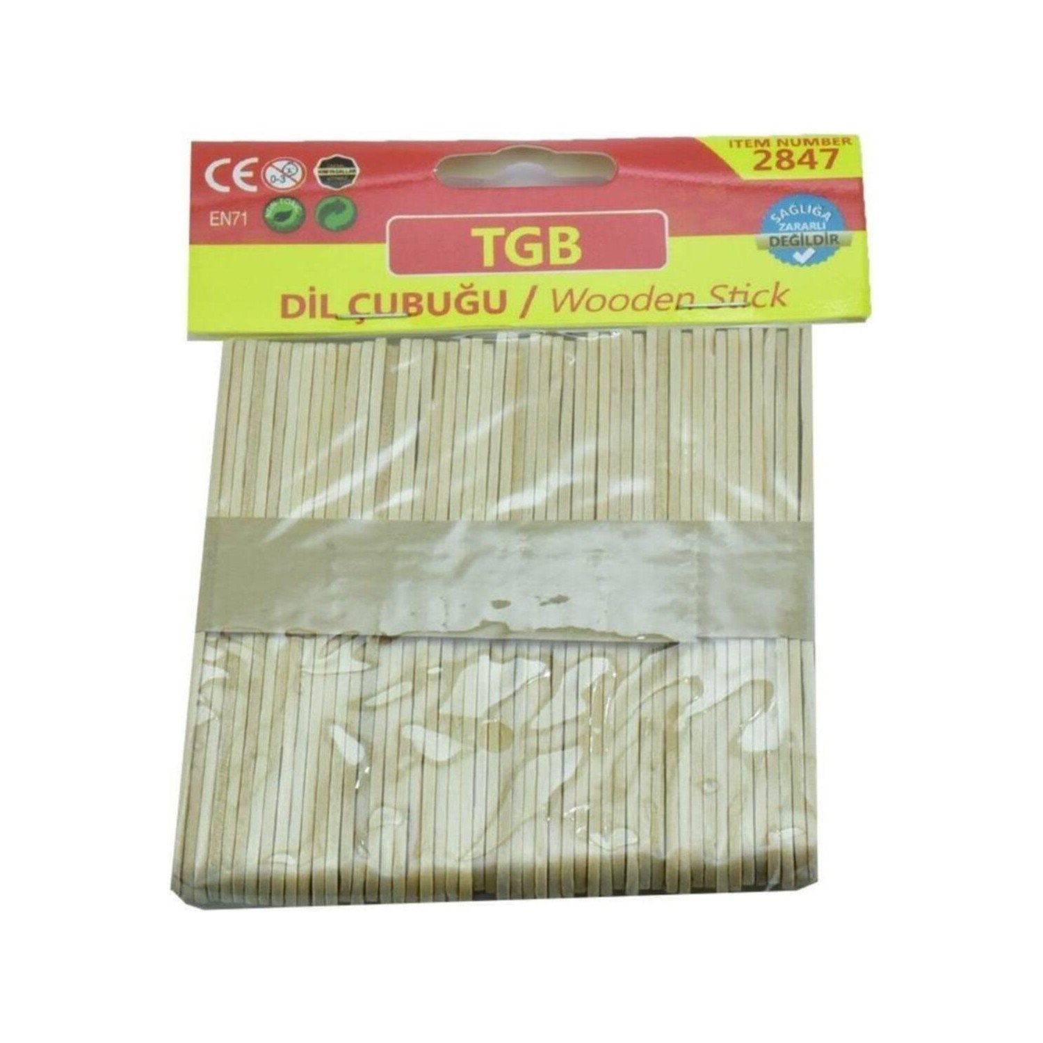 Tgb Dil Çubuğu İnce 50 Adet