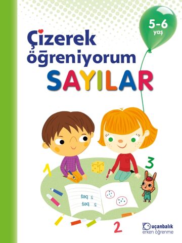 Uçanbalık Yayınları Çizerek Öğreniyorum – Sayılar 5-6 yaş